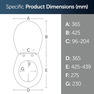 Ideal Standard Tirso Universal Soft Close Toilet Seat - White (E335601) - main image 2
