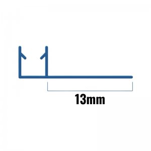 Inventive Creations Back Fins - 8mm Glass - Pair - 13mm - 1900mm Long (8.13BF) - main image 2