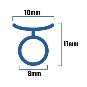 Inventive Creations Tee Bubble Seal - 1200mm Long (TB 1200) - main image 2