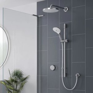 Mira Activate Dual Outlet Rear Fed Digital Shower - High Pressure/ Combi - Chrome (1.1903.089) - main image 2