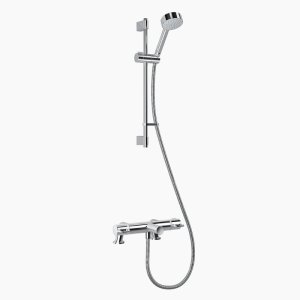 Mira Assist Bath/Shower Mixer Plus - Chrome (1.1900.028) - main image 2