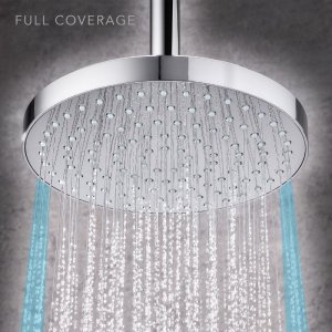 Mira Beat deluge shower head - chrome (1.1799.001) - main image 2