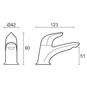 Mira Comfort basin pillar taps (2.1818.002) - main image 2