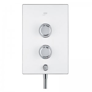 Mira Decor Dual Thermostatic Electric Shower 10.8kW - White (1.1894.009) - main image 2