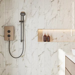 Mira Decor Single Outlet Electric Shower - 8.5kW - Bronze (41518W-BZ) - main image 2