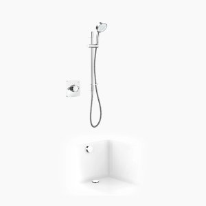 Mira Evoco Dual Bathfill Mixer Shower - Chrome (1.1967.005) - main image 2