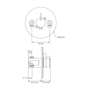 Mira Miniduo BIR with Eco shower head (1.1663.243) - main image 2