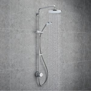 Mira Minimal Dual Mixer Shower - Chrome (39451W-CP) - main image 2