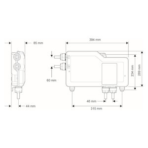 Mira Mode Dual bath fill/digital mixer unit - pumped (1.1874.020) - main image 2