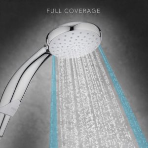 Mira Nectar Eco 90mm Single Spray Shower Head - Chrome (2.1831.009) - main image 2