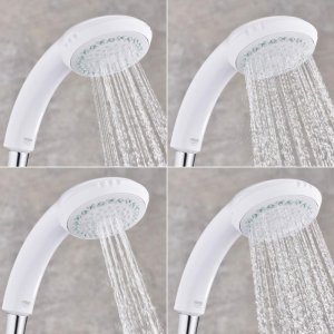 Mira Response RF1 Adjustable Shower Head - White (was 411.92) (2.1605.103) - main image 2