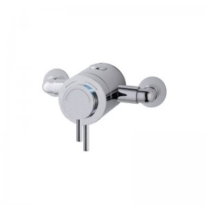 MX Options Concentric Petite Exposed Thermostatic Mixer Shower & Rail Kit (HNI) - main image 2