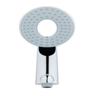 MX Void single spray shower head - chrome (HCX) - main image 2