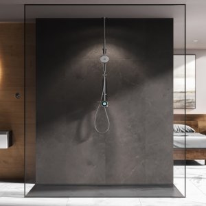 Aqualisa Optic Q Smart Shower Exposed with Adj Head - HP/Combi (OPQ.A1.EV.23) - main image 2