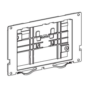 Push plate bracket for TREND ISO push plates and pre-2016 820/980mm (K201) cisterns (ABSP-20-0112) - main image 2