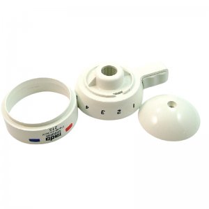 Rada 215 temperature control knob - white (408.89) - main image 2