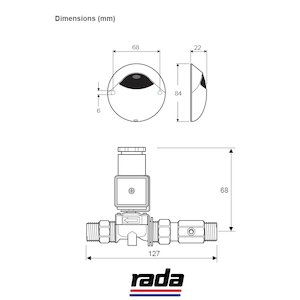 Rada Pulse 122 Urinal Operating System (1.1495.064) - main image 2