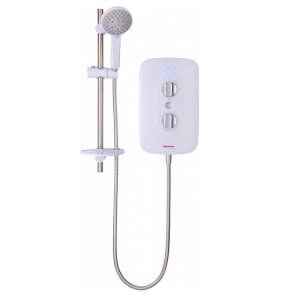 Redring Glow 8.5kW Phased Shutdown Electric Shower - White (RGS8) - main image 2