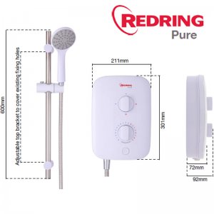 Redring Pure electric shower 8.5KW (53531301) - main image 2