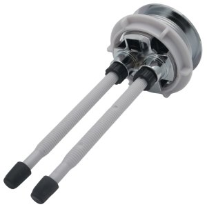 Roca 58mm Dual Flush Push Button to Suit Cistern Lid Hole of 48mm - Chrome (AH0018900R) - main image 2