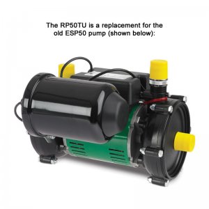 Salamander RP50TU 1.5 bar twin impeller universal bathroom pump (RP50TU) - main image 2