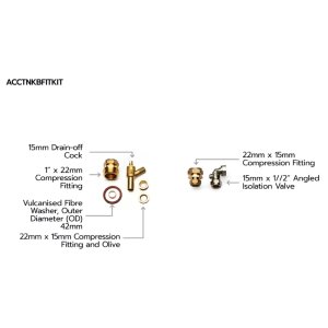 Salamander TankBoost Fitting Kit (ACCTNKBFITKIT) - main image 2