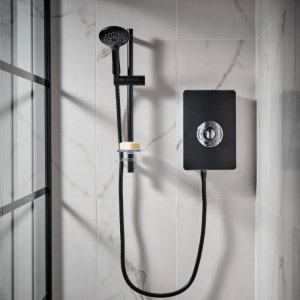 Triton Aspirante Electric Shower 9.5kW - Matte Black (ASP09MTBLK) - main image 2