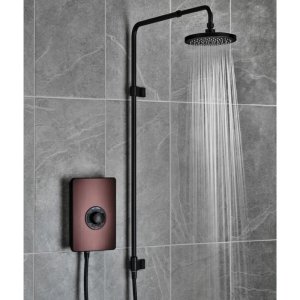 Triton Aspirante UNIQ Electric Shower 9.5kW - Dark Bronze Effect (GEASPUN90) - main image 2