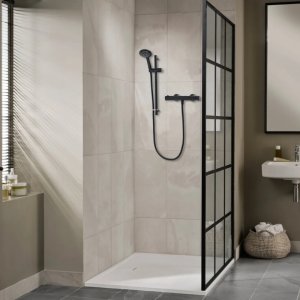 Triton Dene Cool Touch Bar Mixer Shower - Black (TMDETBM3) - main image 2