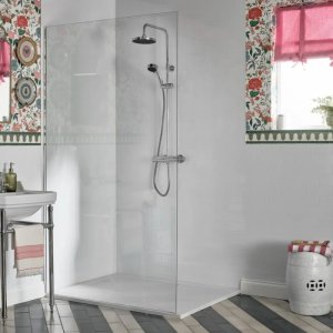 Triton Dene Dual Cool Touch Diverter Bar Mixer Shower - Chrome (UNDETHBMDIV) - main image 2