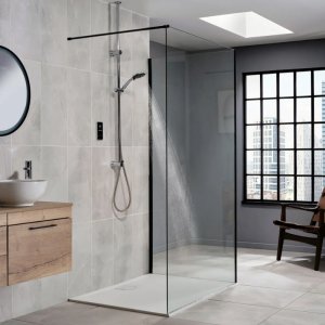 Triton ENVi Ceiling Fed Electric Shower 10.5kW - Silver (GEENVC12) - main image 2