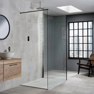Triton ENVi Ceiling Fed Electric Shower 10.5kW - Silver (GEENVF12) - main image 2