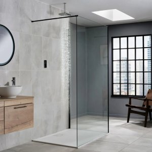Triton ENVi Ceiling Fed Electric Shower 9.0kW - Silver (GEENVF92) - main image 2