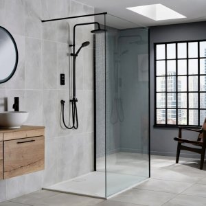 Triton ENVi DuElec Dual Electric Shower 9.0kW - Black (GEENVD93) - main image 2