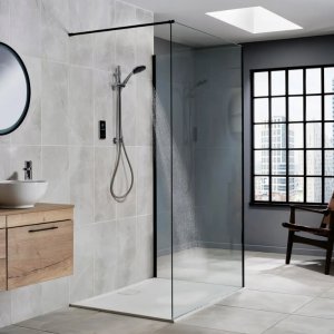 Triton ENVi Inline Wall Fed Electric Shower 10.5kW - Silver (GEENVE12) - main image 2