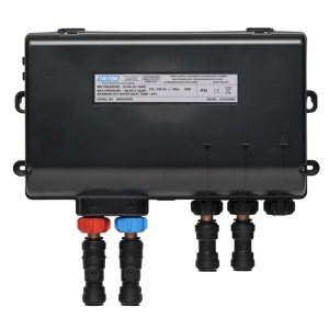 Triton HOST multi outlet digital mixer & square accessory pack - high pressure - black (HOSDMCHHSQM) - main image 2