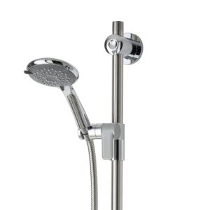 Triton Inclusive Care Shower Rail Kit With Grab Riser Rail - 940mm - Chrome (GAOMDGE2) - main image 2