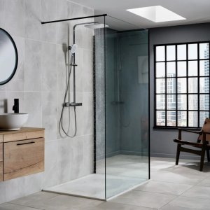 Triton Velino Dual Cool Touch Bar Mixer Shower - Chrome (RMVELDV2) - main image 2