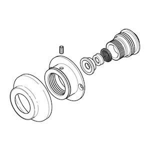 Triton bar bracket, push-fit (UNBMXFIXBT) - main image 2