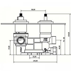 Ultra Pioneer mixer shower (PIOV01) - main image 2