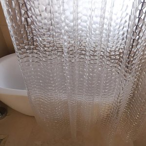 Uniblade 1800mm x 1800mm 3D water cube mildew proof shower curtain (SKU3) - main image 2