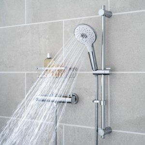 Vado Celsius Exposed Thermostatic Shower Set - Chrome (CEL-1701-1/2-ORA-CP) - main image 2