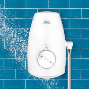 Aqualisa Aquastream power shower - white (813.40.20) - main image 3