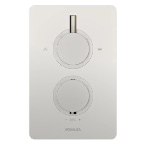 Aqualisa Dream Round Thermostatic Mixer Shower with Bath Fill - Chrome (DRMDCV2.ADBTX.RND) - main image 3