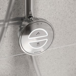 Aqualisa Unity Q Smart Shower Exposed with Bath Fill - Gravity Pumped (UTQ.A2.EV.DVBTX.23) - main image 3