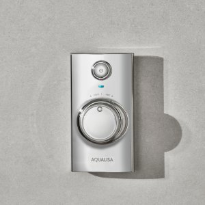 Aqualisa Visage Q Smart Shower Concealed with Adj and Wall Fixed Head - Gravity Pumped (VSQ.A2.BV.DVFW.23) - main image 3