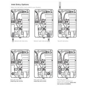 Bristan Glee Electric Shower 8.5kW - White (GLE385 W) - main image 3