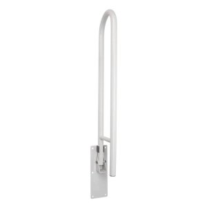 Croydex 850mm Fold Away Hand Rail - White (AP502822) - main image 3
