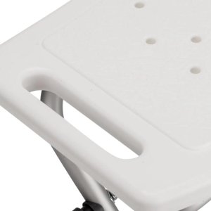 Croydex Adjustable Bathroom & Shower Seat - White (AP100122) - main image 3