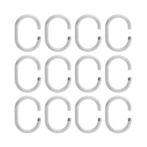 Croydex C Shaped Curtain Ring - Clear (AK142132) - main image 3